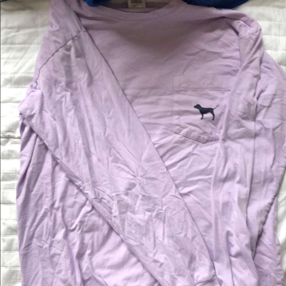 Pink brand long sleeve shirt